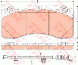 TRW GDB3506 - PASTILLAS DE FRENO