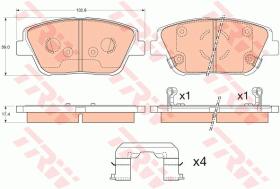 TRW GDB3540 - PASTILLAS DE FRENO