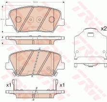 TRW GDB3549 - PASTILLAS DE FRENO