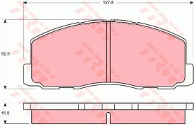 TRW GDB355 - PASTILLAS DE FRENO