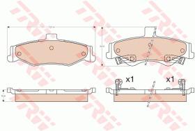 TRW GDB3570 - PASTILLAS DE FRENO