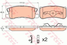 TRW GDB3595 - PASTILLAS DE FRENO