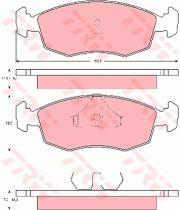 TRW GDB371 - PASTILLAS DE FRENO