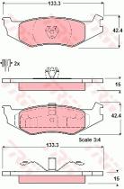 TRW GDB4012 - PASTILLAS DE FRENO