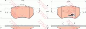 TRW GDB4128 - PASTILLAS DE FRENO