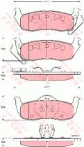 TRW GDB4137 - PASTILLAS DE FRENO