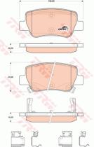 TRW GDB4175 - PASTILLAS DE FRENO