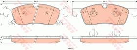 TRW GDB4604 - PASTILLAS DE FRENO