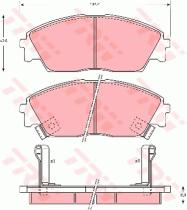 TRW GDB763 - PASTILLAS DE FRENO