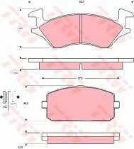 TRW GDB769 - PASTILLAS DE FRENO