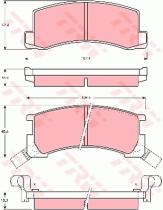 TRW GDB871 - PASTILLAS DE FRENO