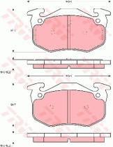 TRW GDB905 - PASTILLAS DE FRENO