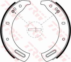 TRW GS6107 - ZAPATAS DE FRENO