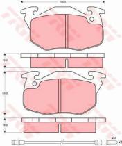 TRW GTD1002 - FRICTION   KIT