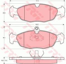 TRW GTD1007 - FRICTION   KIT