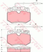 TRW GTD1021 - FRICTION   KIT