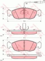 TRW GTD1024 - FRICTION   KIT