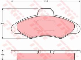 TRW GTD1028 - FRICTION   KIT