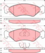 TRW GTD1030 - FRICTION   KIT