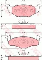 TRW GTD1034 - FRICTION   KIT