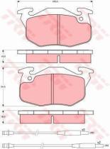 TRW GTD1035 - FRICTION   KIT