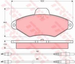 TRW GTD1038 - FRICTION   KIT