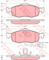 TRW GTD1046 - FRICTION   KIT