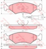 TRW GTD1048 - FRICTION   KIT