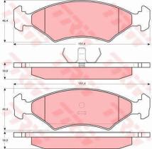 TRW GTD1073 - FRICTION   KIT