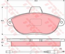 TRW GTD1077 - FRICTION   KIT