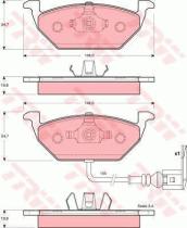 TRW GTD1078 - FRICTION   KIT