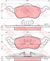 TRW GTD1080 - FRICTION   KIT