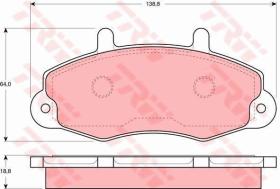 TRW GTD1091 - FRICTION   KIT