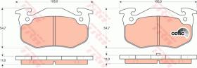 TRW GTD1092 - FRICTION   KIT