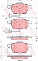 TRW GTD1093 - FRICTION   KIT