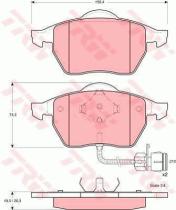 TRW GTD1095 - FRICTION   KIT