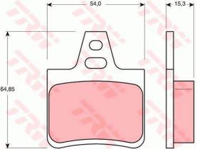 TRW GTD1096 - FRICTION   KIT