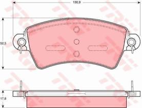 TRW GTD1098 - FRICTION   KIT