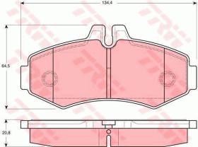 TRW GTD1103 - FRICTION   KIT