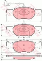 TRW GTD1104 - FRICTION   KIT