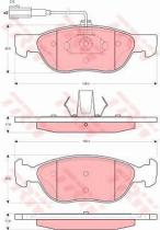 TRW GTD1106 - FRICTION   KIT