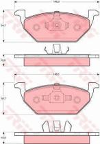 TRW GTD1113 - FRICTION   KIT