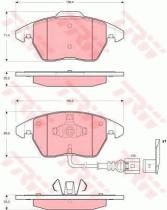 TRW GTD1142 - FRICTION   KIT