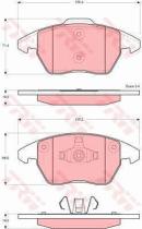 TRW GTD1147 - FRICTION   KIT