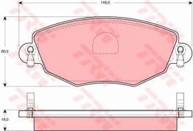 TRW GTD1160 - FRICTION   KIT