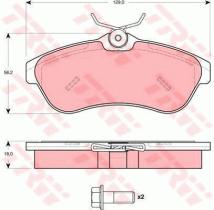 TRW GTD1164 - FRICTION   KIT