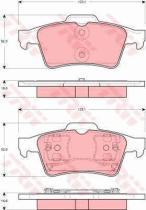 TRW GTD1166 - FRICTION   KIT