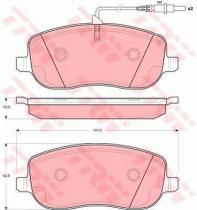 TRW GTD1169 - FRICTION   KIT