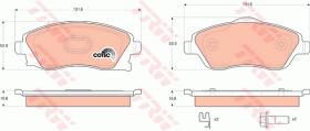 TRW GTD1183 - FRICTION   KIT