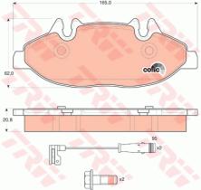 TRW GTD1202 - FRICTION   KIT